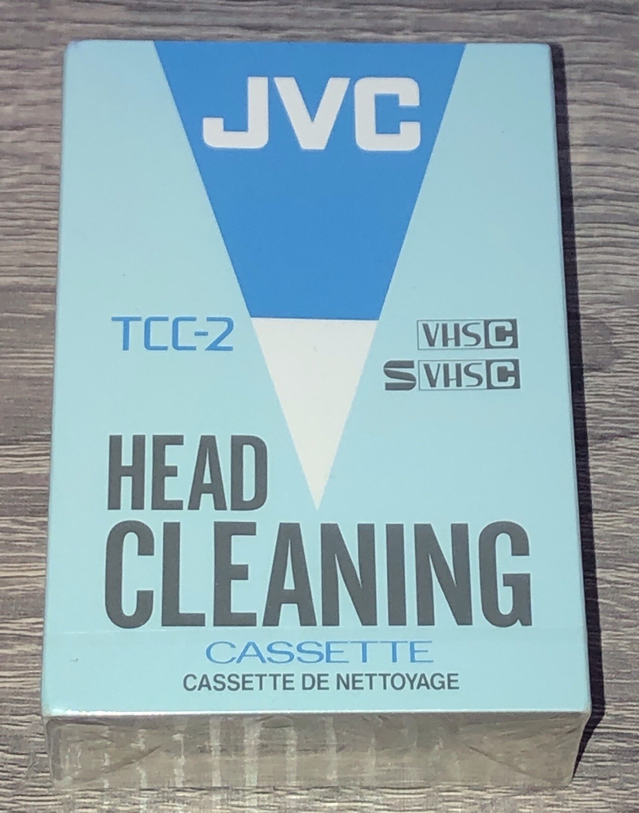 NEW JVC TCC2 Head Cleaning Cassette VHSC VHS C Camcorder Cleaner Tape