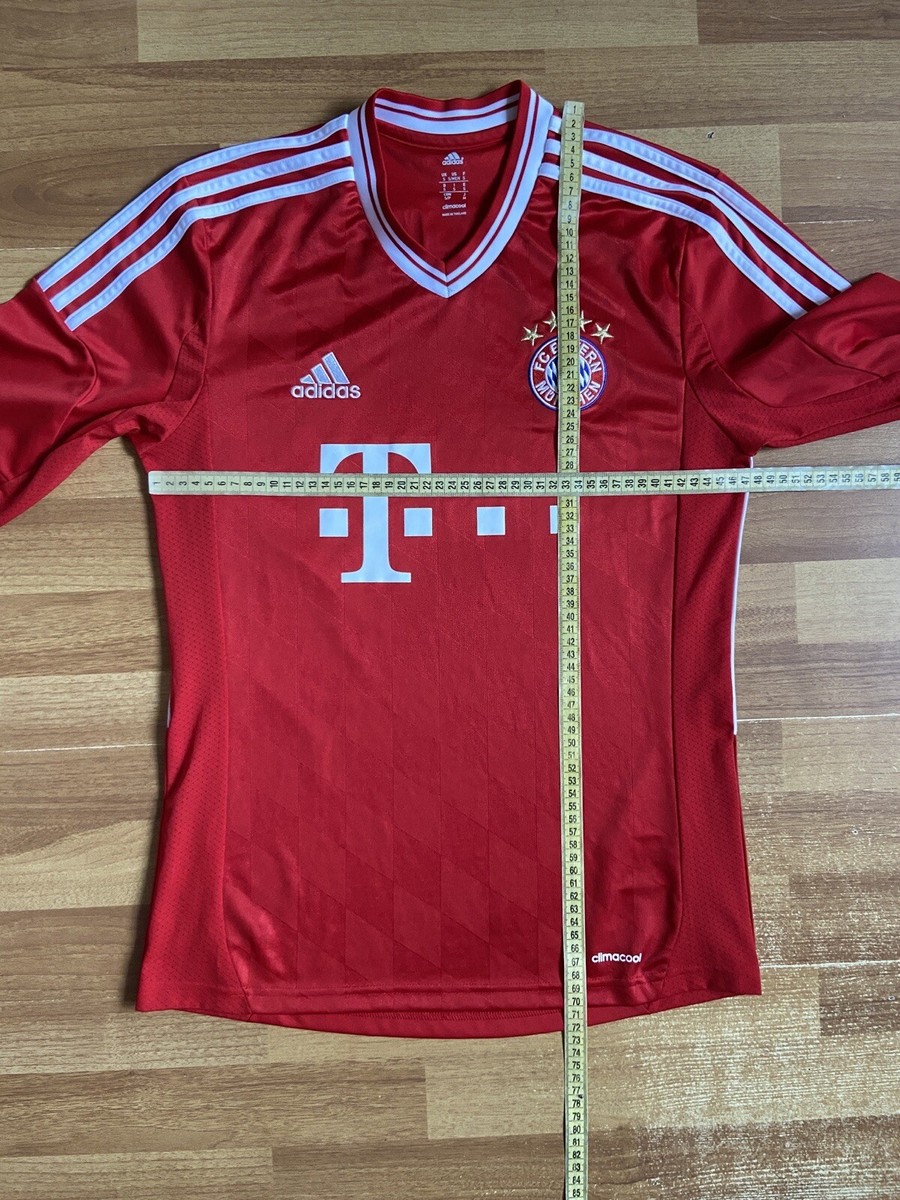 BAYERN MÜNICH 2013 2014 HOME SHIRT JERSEY LONG SLEEVE ADIDAS