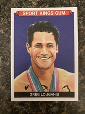 2023 Sport Kings Volume 4 Greg Louganis #137 Olympic Diving Gold Medal