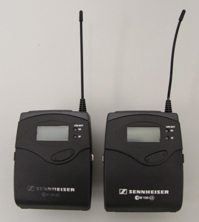 Sennheiser EW 100 G3 Full Wireless Lavalier Microphone Kit 626