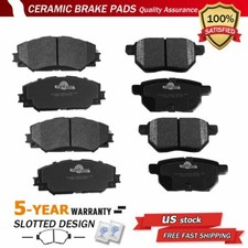 Front Rear Ceramic Brake Pads For 2008-2015 Scion Xb 2009-2019 Toyota Corolla Front Rear Ceramic Brake Pads For 2008-2015 Scion Xb 2009-2019 Toyota Corolla
