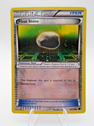 Float Stone 99/116 Plasma Freeze Pokémon TCG Reverse Holo Lightly Played