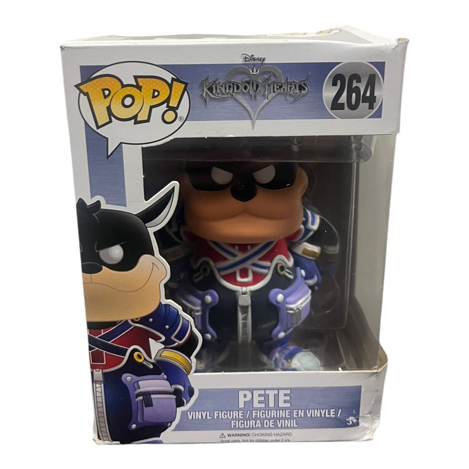 Funko Pop! Vinyl: Kingdom Hearts - Pete #264 Damaged Box