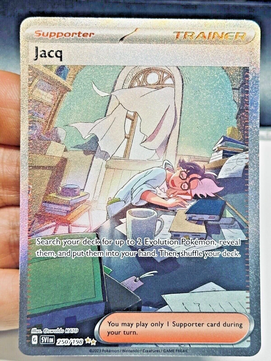 Jacq 250/198 SV01: Scarlet & Violet Base Set for sale | eBay Jacq 250/198 SV01: Scarlet & Violet Base Set for sale | eBay