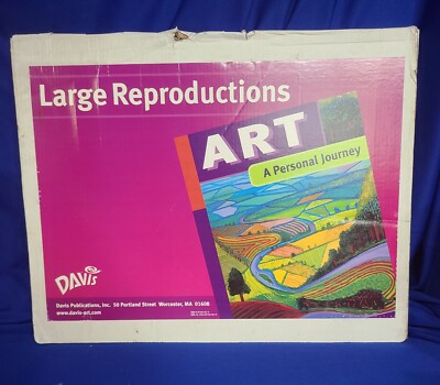 A Personal Journey ~LARGE REPRODUCTIONS 24x18 (18) + Teacher's Guide/ Davis Art