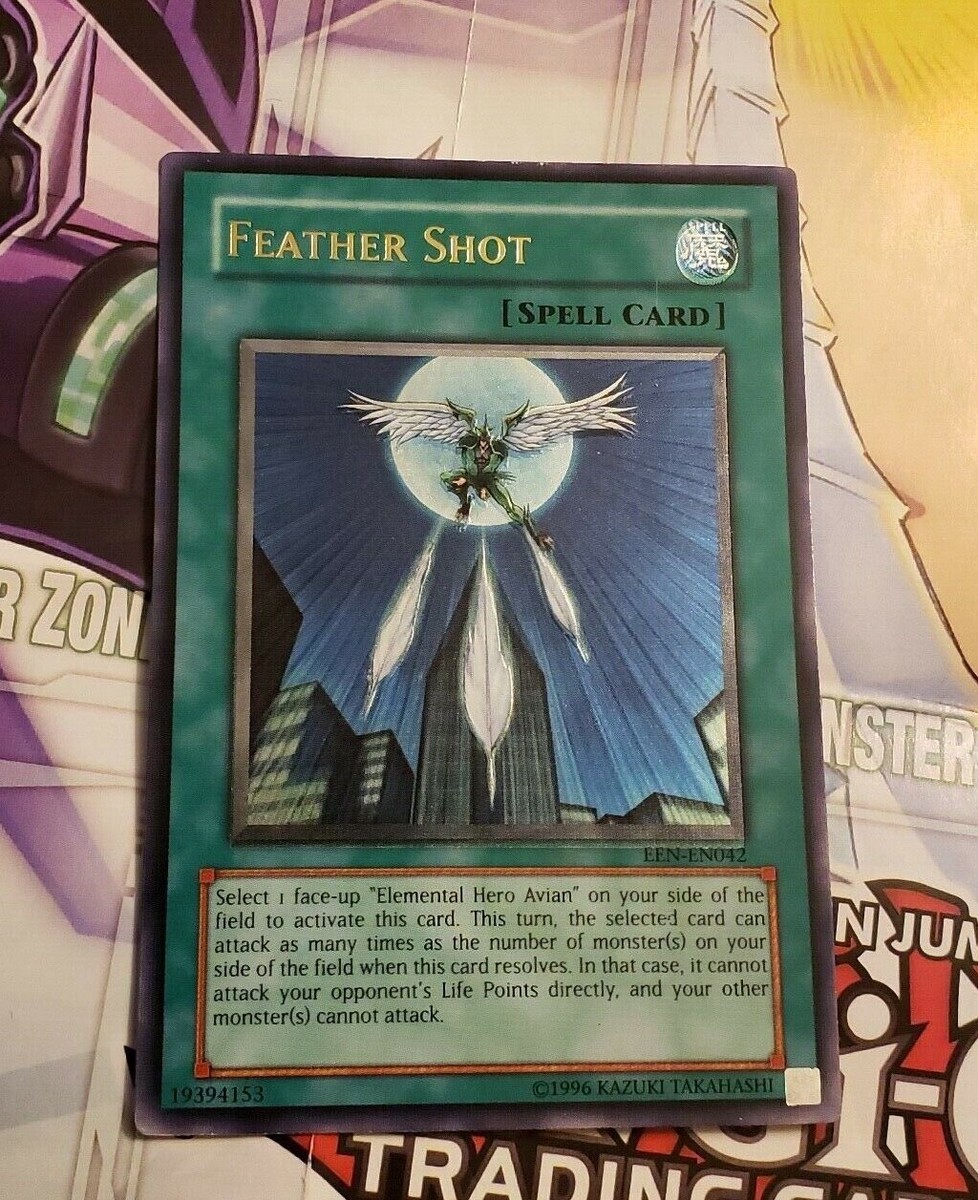 feather shot yugioh card Feather Shot [EEN-EN042] Ultimate Rare main image 0