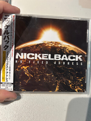 Nickelback No Fixed Address UICU-1259 W/ OBI JAPAN EDITION CD | eBay