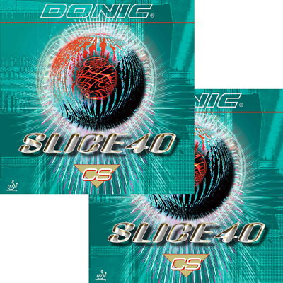 Donic Slice 40 CS DOPPELPACK / Tischtennisbelag / NEU / zum Sonderpreis