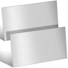 2 Pcs 16 x 12 Inch Mild Steel Sheet Cold Rolled 16 Gauge Metal Plate Weldable...