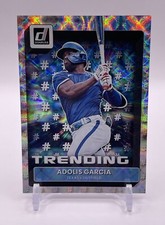 Adolis Garcia - 2022 Panini Donruss Trending Insert No. T-9  Silver 349/349