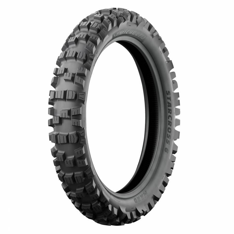 Pneu Arrière 110-90-19 Michelin Starcross 6 pour Grip Motocross Terrain Dur