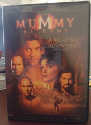 The Mummy Returns DVD - Full Screen - DVD is in Original Case with ...