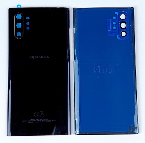 Vitre arrière cache batterie avec lentille et adhésif Samsung Galaxy Note 10+ - 第 5/7 張圖片