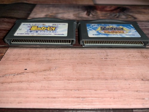 Nintendo GBA Kirby Nightmare in Dream Land & The Amazing Mirror Lot 2 Japan Game - Picture 9 of 18