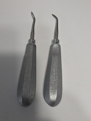 Hu-Friedy Dental Root Elevators 8 & 98 Set Surgical Extraction Instruments USA