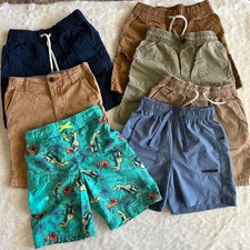 Lot of Boys Pull On Shorts  Swim Trunks size 6,7, 6/7 OshKosh, Cat  jack