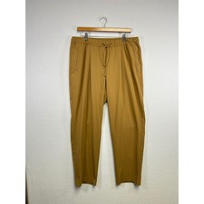 Old Navy Women's High Rise Billie Comfort Waistband Pants Size L Camel