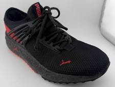 Puma Pacer Future Marble Lace Up Mens Blk/High Risk Red Sz 9 386819-01 Nice!!