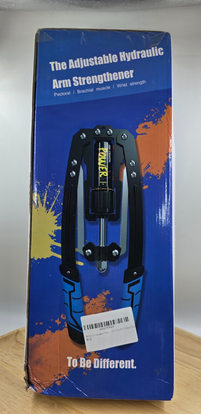 THE ADJUSTABLE HYDRAULIC ARM STRENGTHENER PECTORAL BRACHIAL MUSCLE WRIST
