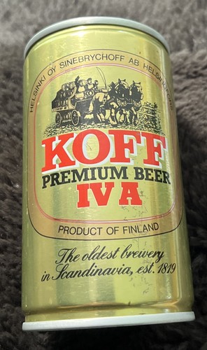 Koff IV A PREMIUM Beer Can 33 cl SCANDINAVIA