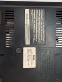 Sega Genesis Model 2 (MK-1451) Console System Bundle With 2 Games -(READ) 