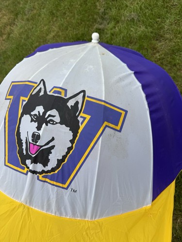 Vintage University of Washington Huskies Umbrella Capbrella Hat Shaped Retro - Picture 10 of 20