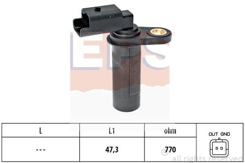 1953538 CRANKSHAFT POSITION SENSOR EPS FOR RENAULT MEGANE II,MEGANE III,CLIO II - 第 2/5 張圖片