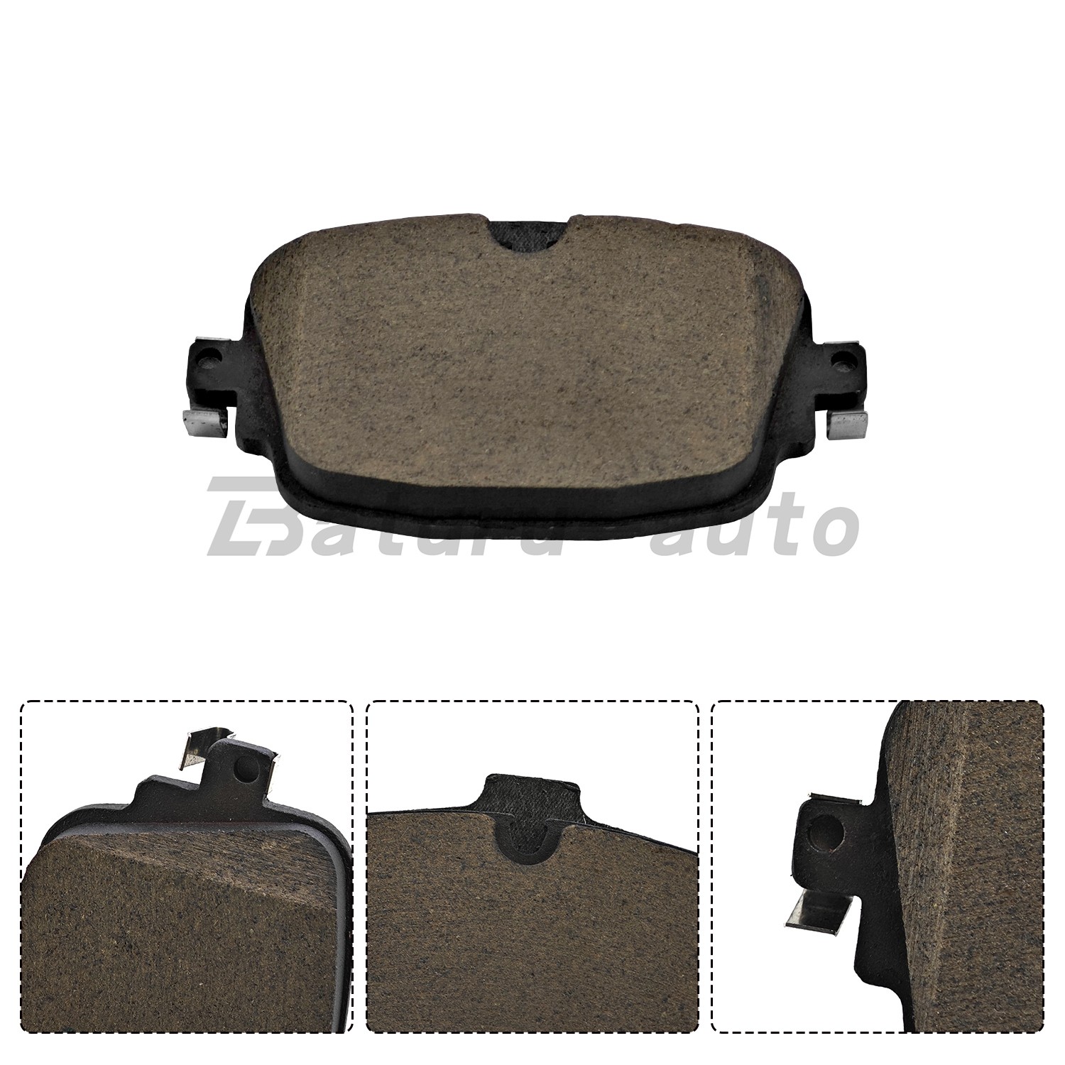Front & Rear Brake Pad 4M0698151AR 4M0698451AA For 2018-2020 Lamborghini Urus US