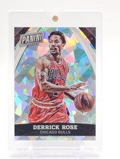 DERRICK ROSE 2015-16 PANINI NATIONAL VIP CRACKED ICE /25 #2 BULLS Q3562