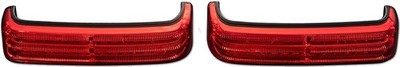 Custom Dynamics Probeam Satteltasche Licht Schwarz Gehäuse Red Linse #