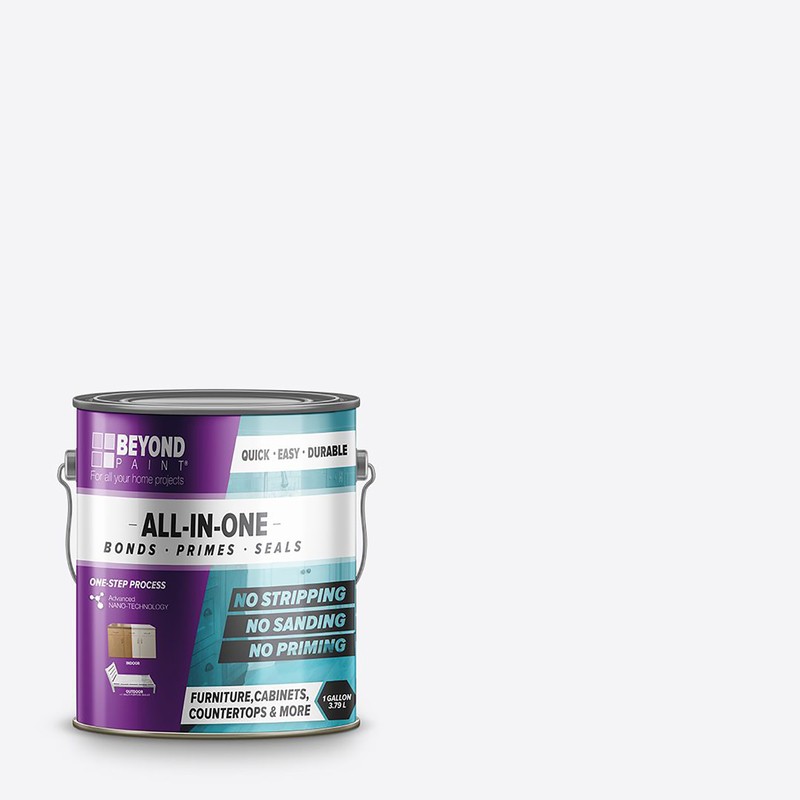 Beyond Paint Matte Bright White Water-Based All-In-One Paint Exterior ...