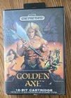 Golden Axe (Sega Genesis, 1989) W/ Manual Video Game 16-Bit Cartridge 1-2 Player