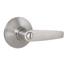 Defiant Olympic Stainless Steel Bed/Bath Door Lever