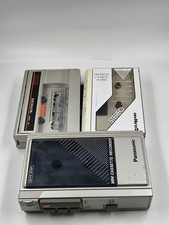 Lot of 3 Cassette Players: Panasonic, Shinaon, Goldhand - For Parts