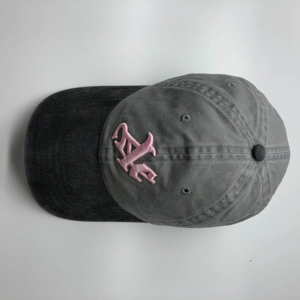 Gorra de béisbol AARON ESH AE Otto gris unisex OSFM con tirantes lavada a la piedra Foto 4 de 4
