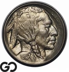 1913-S Buffalo Nickel Type 1 *Key Date* Choice BU++, Tough This Nice