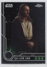 2023 Topps Chrome Star Wars Liam Neeson as Qui-Gon Jinn #60 p0j