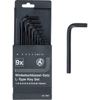 Bgs 7957 WinkelschlüSsel-Satz | Innensechskant 1,5 - 10 Mm | 9-Tlg.