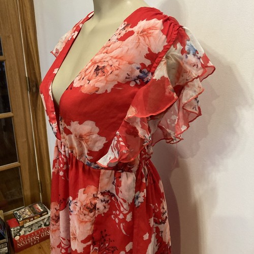 Blush Boutique size 4 multi color floral long dress - Picture 16 of 24
