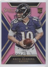 2014 Panini Select Rookies Fuchsia Prizm 15/199 Keith Wenning #125 0a7