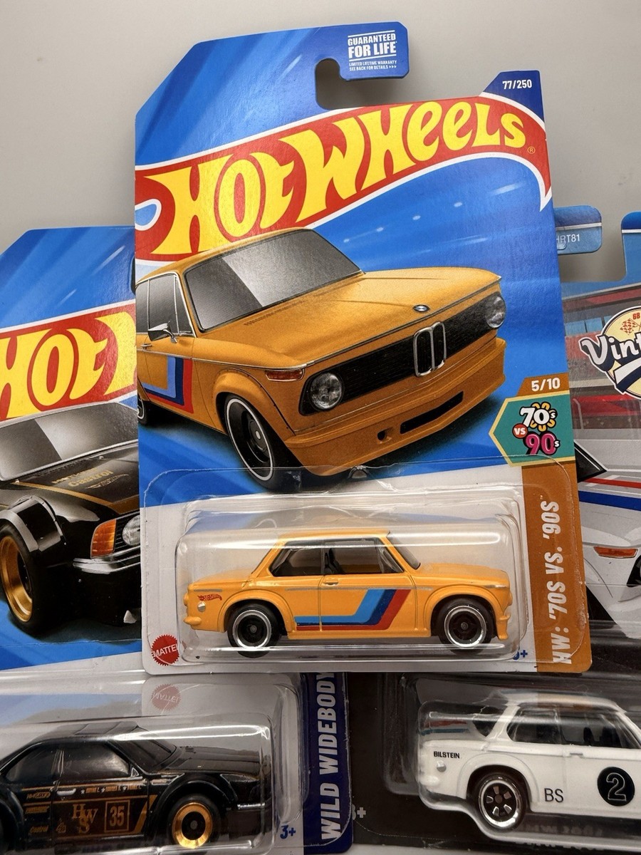 Hot Wheels BMW Bundle Lot 2002 635 CSi 2025 New HW 70s vs 90s Set