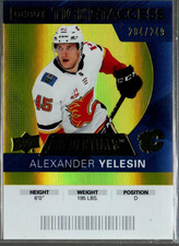 2020-21 Upper Deck Credentials Yellow #86 Alexander Yelesin /249