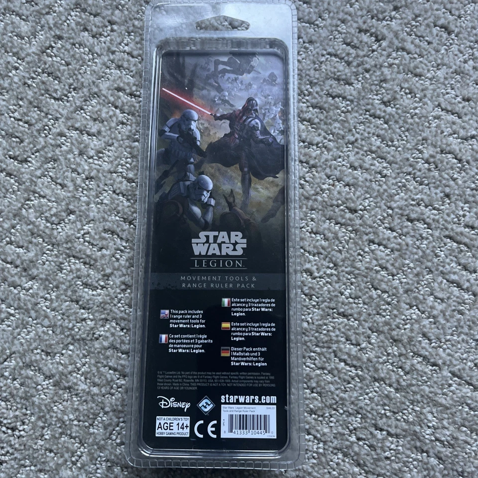 Star Wars: Legion - MOVEMENTS TOOLS & RANGE RULER Pack - Sealed New in Box - Image 2 of 2