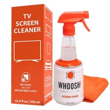 Pro 16.9 fl oz Refillable TV Screen Cleaner Microfiber Cloth - Streak-Fre...