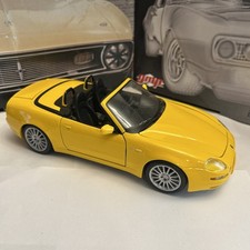 Maisto Maserati Spyder 1/18 Yellow