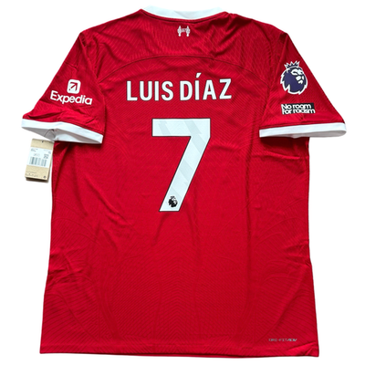 2023/24 Liverpool Authentic Home Jersey #7 Luis Diaz 2XL Player