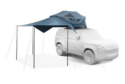 Thule Approach Awning L Markise Vordach Mid Blue 2-4 Personen