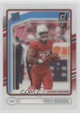 2024 Panini Clearly Donruss Rated Rookie Trey Benson #74 1s6h