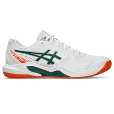 ASICS Gel-Dedicate 9 White Jewel Green UK 9 | Padel Tennis Court Shoes