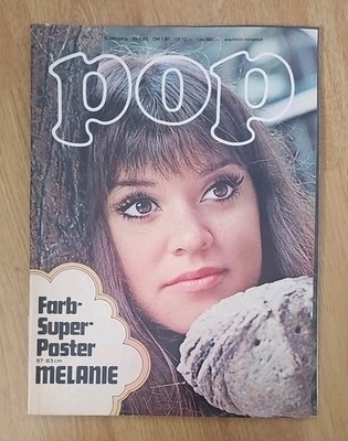 POP Magazin 8/1971 (Komplett!) Melanie/Colosseum/Rattles/Floh de Cologne (E842)